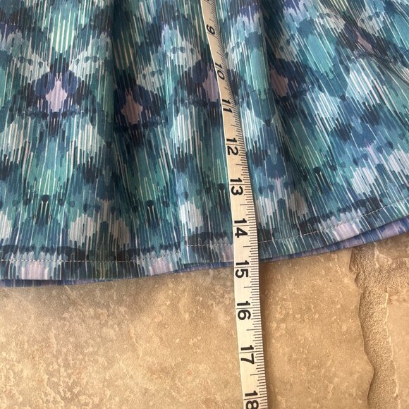Aeropostale Blue Patterned Mini Skirt | Size XS - Picture 5 of 9
